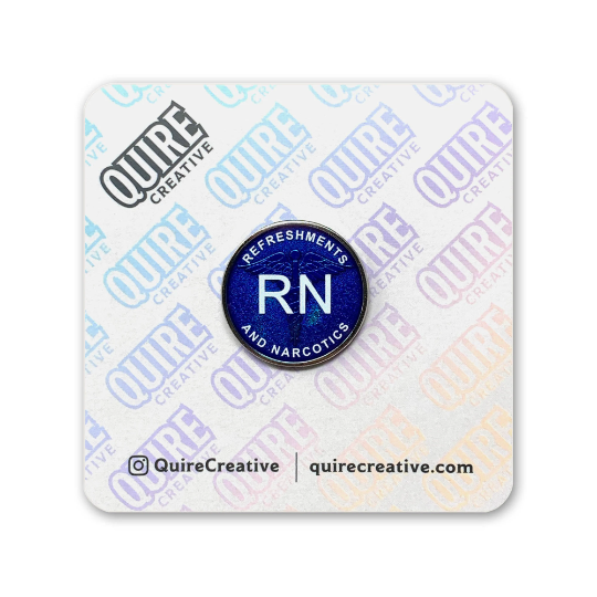 Refreshments and Narcotics - Enamel Pin