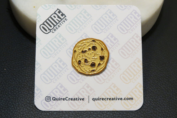 Gooey Chocolate Chip Cookie Pin: The Sweetest Accessory for Cookie Lovers