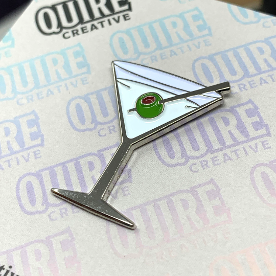 Martini Cocktail - Enamel Pin