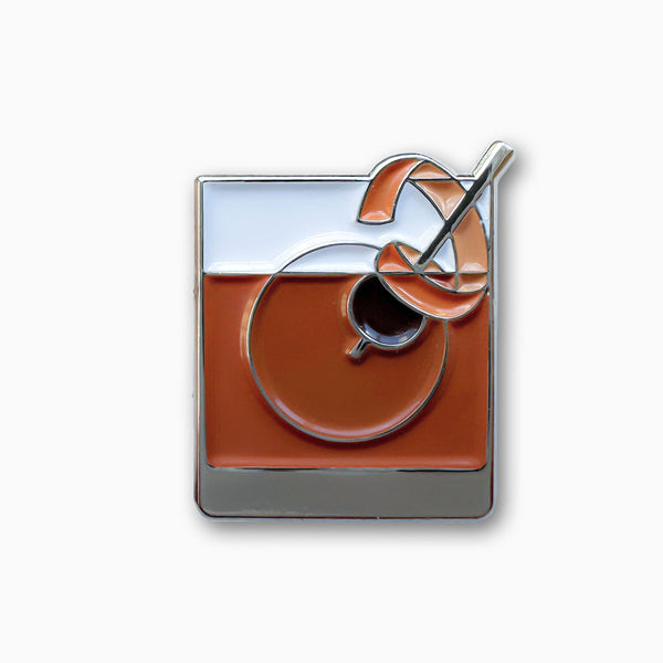 Old Fashioned Cocktail - Enamel Pin